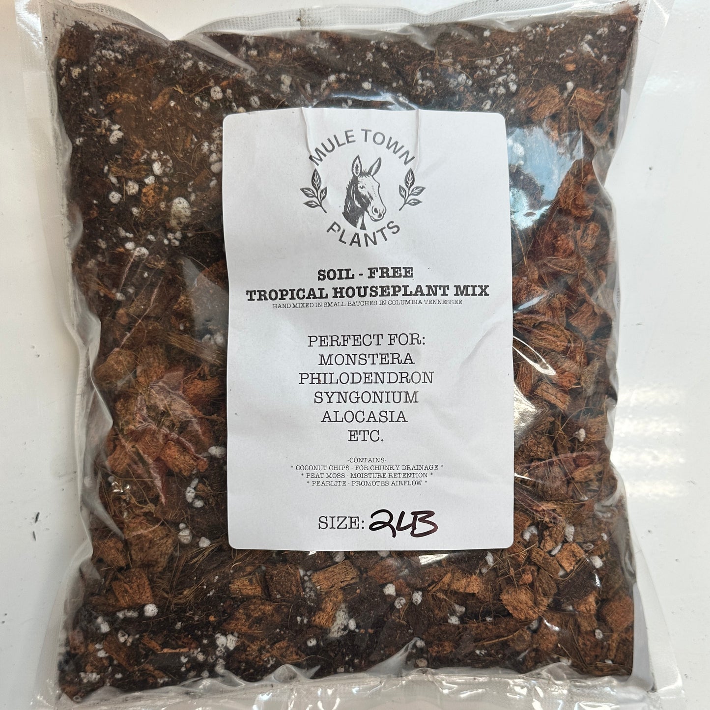 Soil-Less Tropical Potting Mix - 2LB Bag